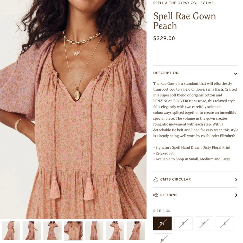 Spell Rae Gown - Picture 15 of 16